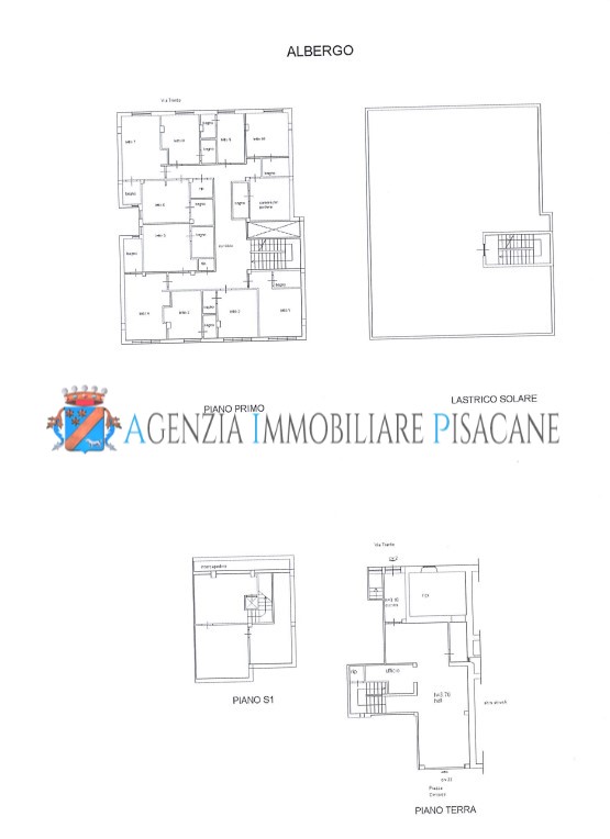 Planimetria catastale - Estate Agency & Architecture Pisacane