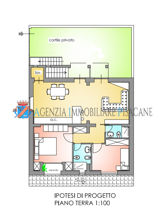 Casa indipendente in via IV novembre, 42, centro, Santa Marinella - Case e appartamenti - Agenzia Immobiliare & Architettura Pisacane
