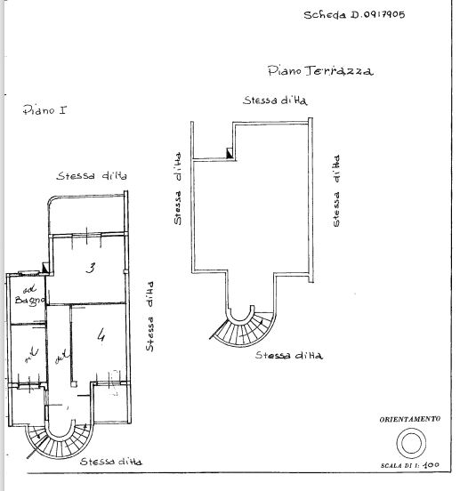 Planimentria primo piano e solarium - Agenzia Immobiliare & Architettura Pisacane
